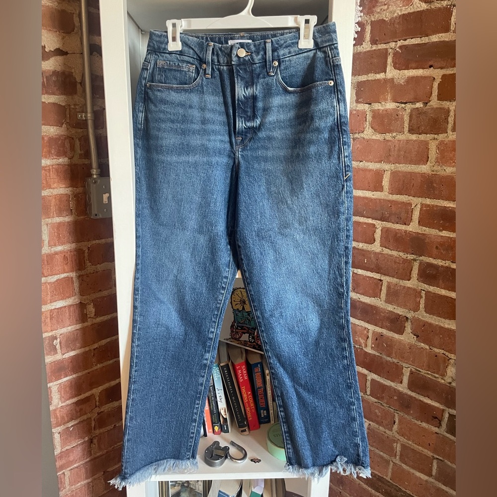 Good American boyfriend jeans